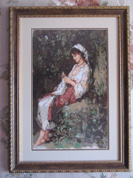 "Вышивальщица"