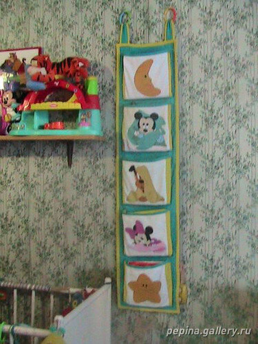 Кармашки для детских книг