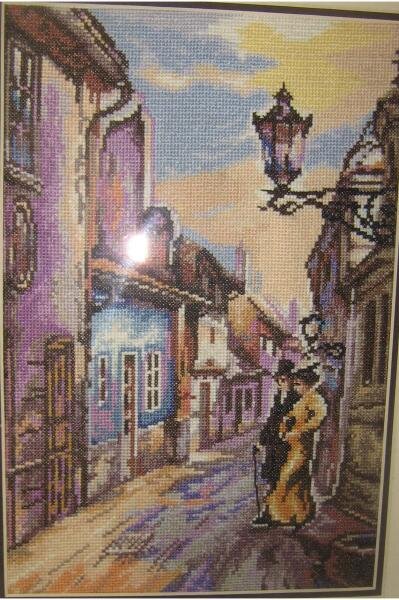 Городскойц пейзаж ( схема из журнала "Чудесные мгновения")