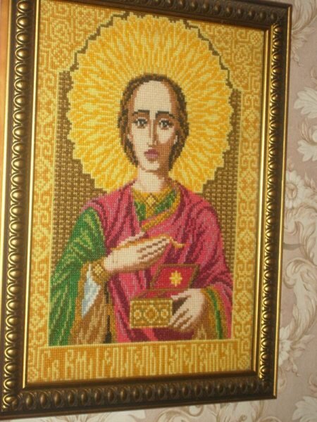 Икона Пантелеймон-целитель