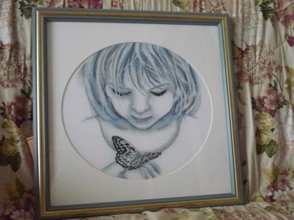 Девочка с бабочкой.RTO.