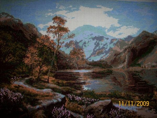 Озеро в горах