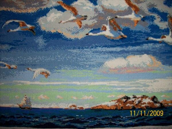 В голубом просторе