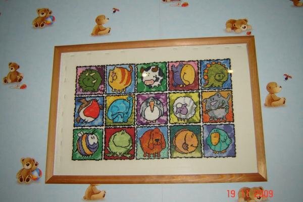 Никак не дойдут руки до паспарту, а то скрепки видать...