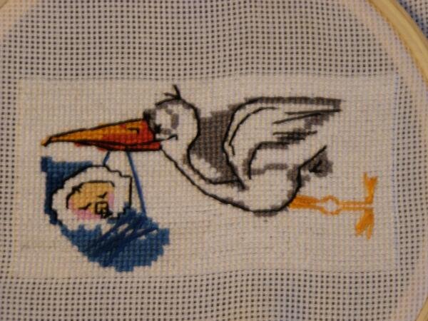 самая-самая первая вышивка.