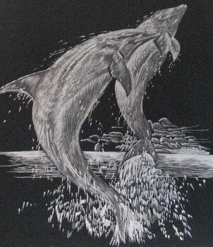 Гравюра. Как и в случае с индейцем - баловство :)