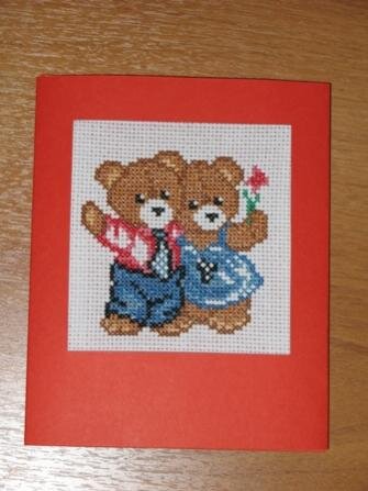 Мишки открытка