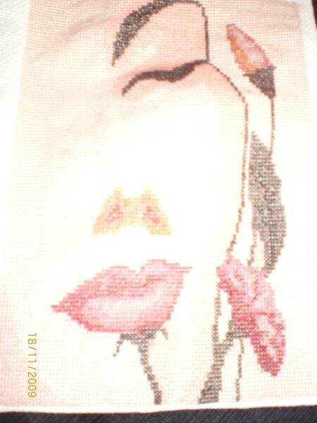 Дама с маками