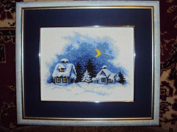 Наконец оформила