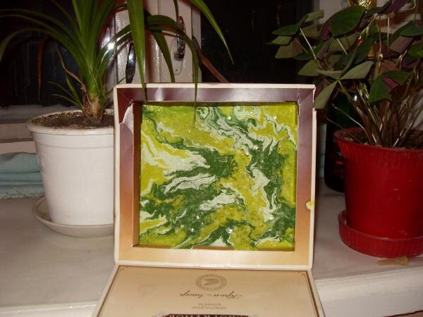 Изготовление волшебных красок....