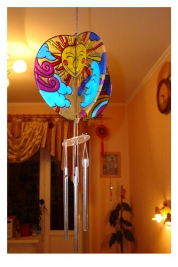 музыка ветров. Это я в детство впала. Покупала для ребёнка, а пришлось делать самой