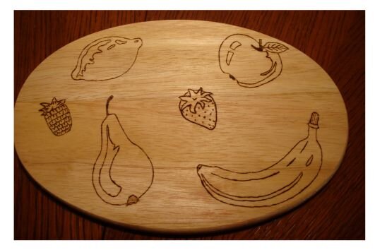 разделочная доска для фруктов