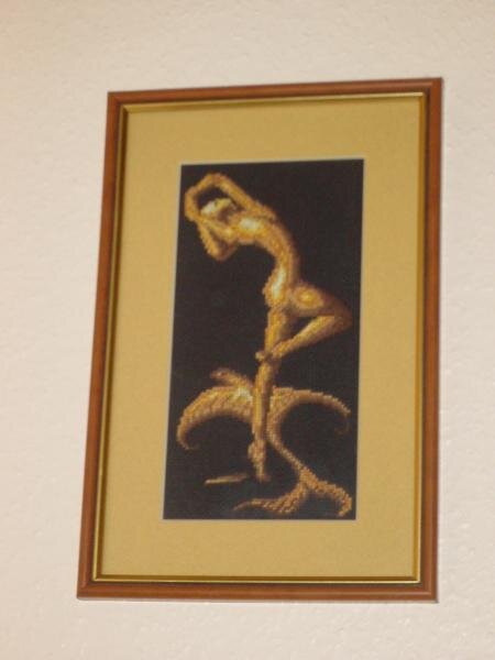 Девушка и скат