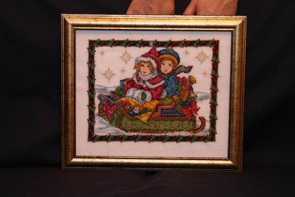 из журнала  Вышитые картины