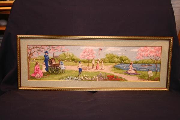 в подарок маме,из журнала Вышиваю крестиком