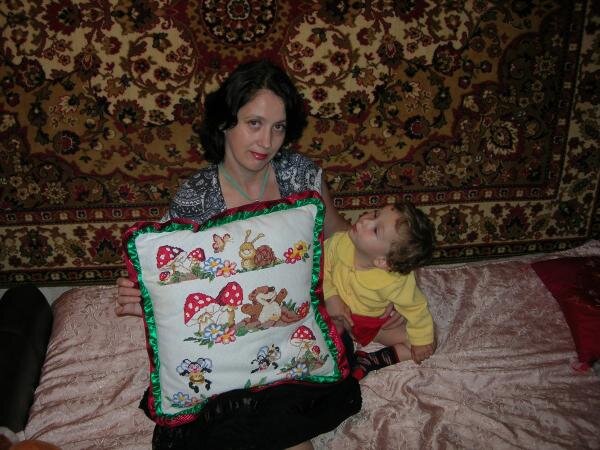 с младшим сынком