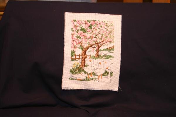 на полпути в багетную