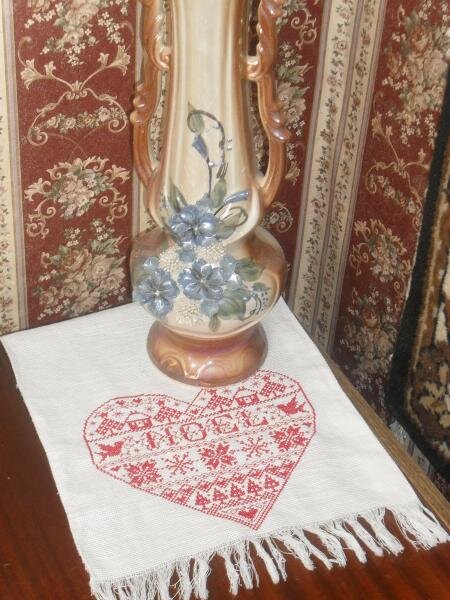 Сердечко, которое я подарила маме на прошлый Новый Год