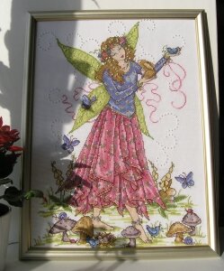 фея весны
из журнала Вышиваю крестиком