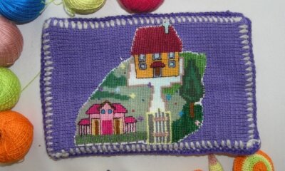сумочка с домиками обратная сторона