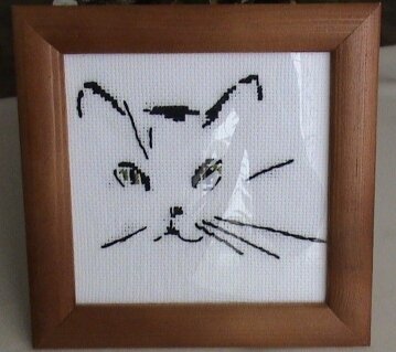 кошка .
схема с форума. в подарок подруге.