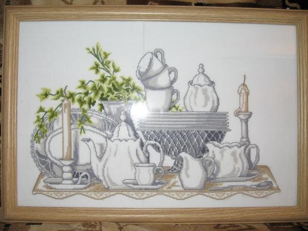 белый сервиз