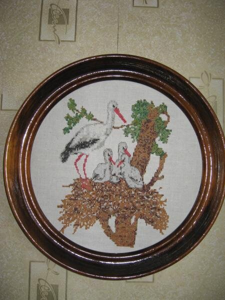 гнездо аиста