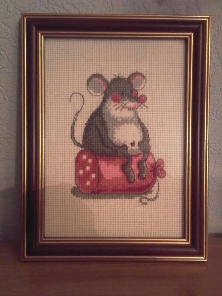 Мышь на колбасе