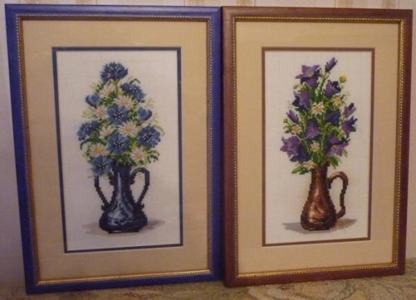 С этих наборов начиналось увлечение вышивкой.