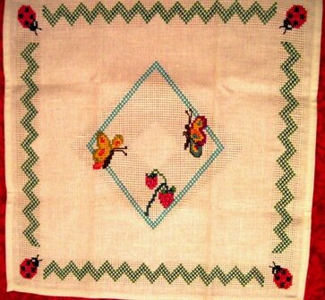 Салфетка.Бабочки