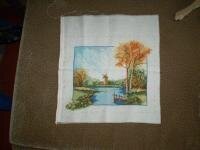 осенний пейзаж  подарен (просто выпросили)