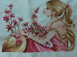 Девушка, подарена на юбилей маме подруги