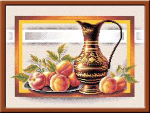 Натюрморт с персиками