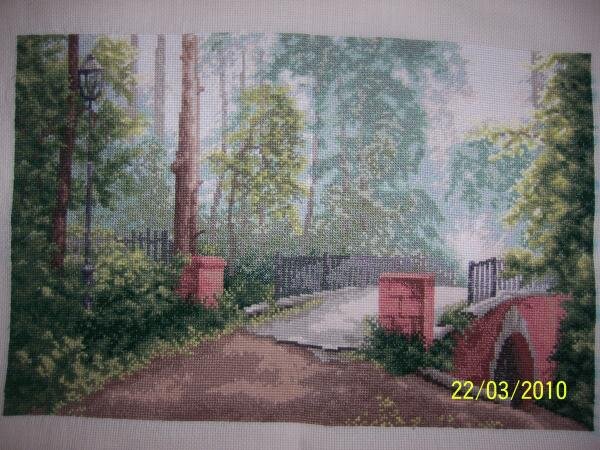 "Мост в старом парке" Золотое руно.