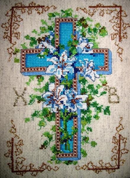 Пасхальная вышивка.