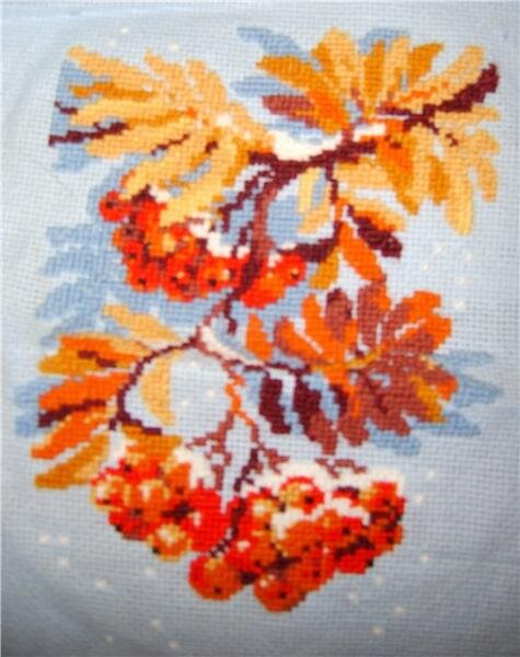 первая работа. Рябина от Риолис