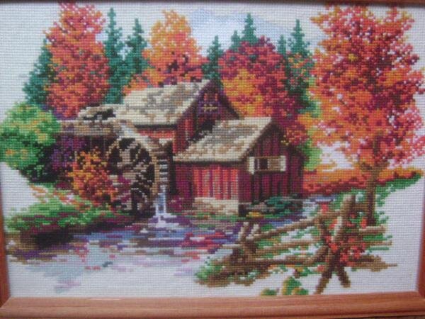 А ЭТО ПЕРВАЯ СЕРЬЕЗНАЯ РАБОТА. Я когда увидела схемку в журнале решила сразу - это ОНА!!!