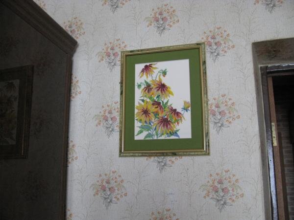 Не могу приблизить - качество теряется ((( Ромашки вышивались по остаткам ниток...