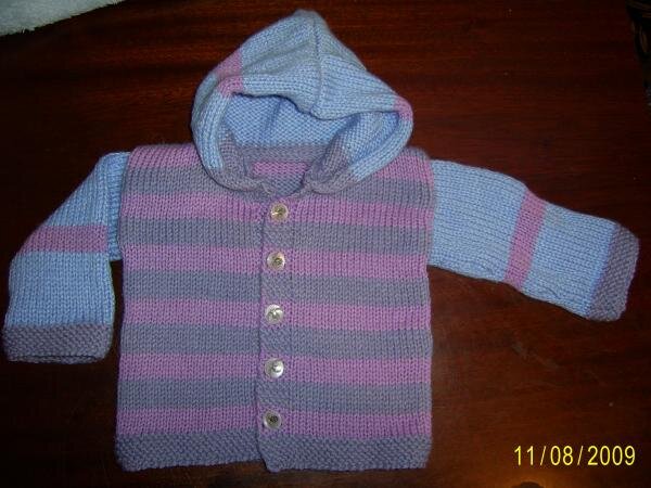 кофточка для младшенького сынка