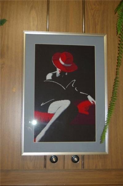 Дама в шляпе