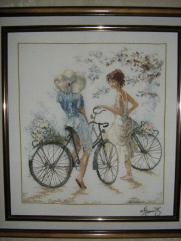 Велосипедистки