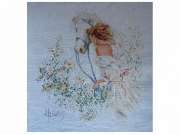 Девушка и лошадь