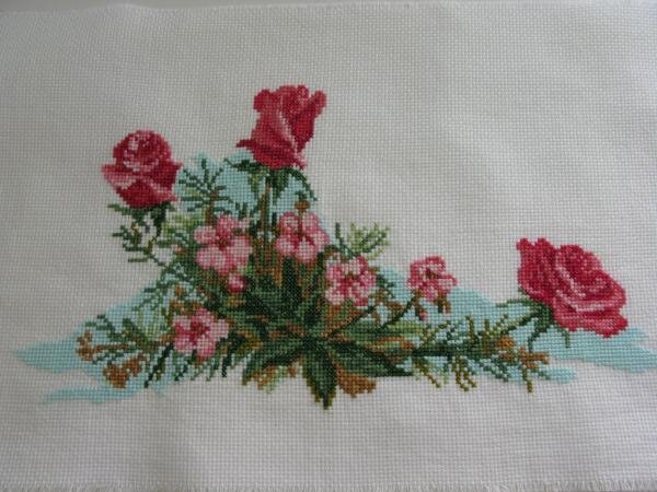 Букетик из роз