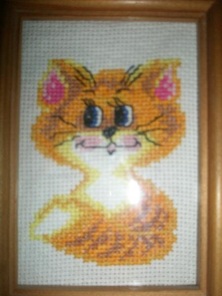 рыжик, а эта киса теперь красуется на футболке моей дочки.