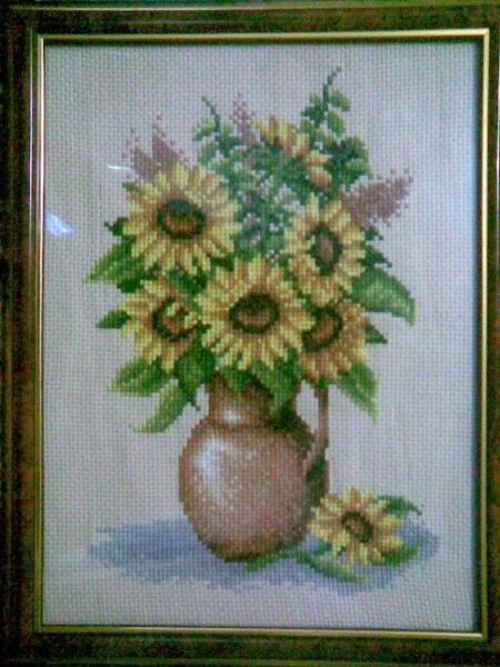 Подсолнухи готовы