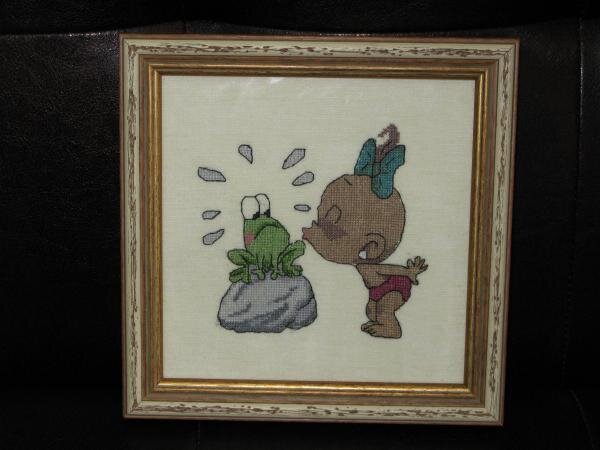 Моя первая вышивка с юмором, да еще на мелкой равномерке