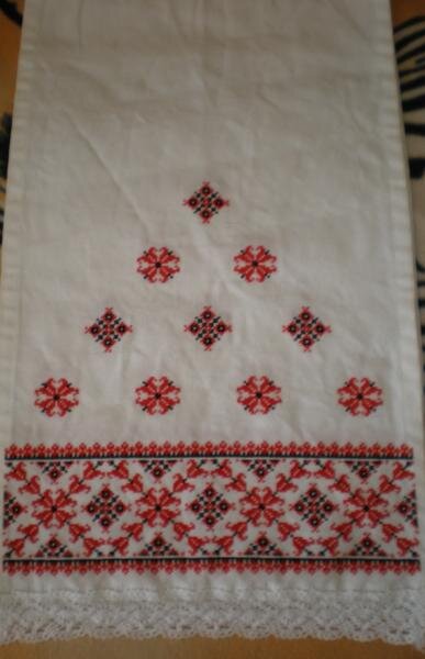 Рушник подарок для кумы на иконы.