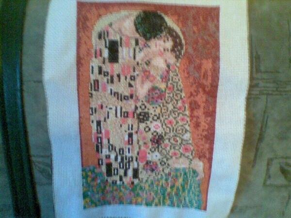 Поцелуй, Густав Климт