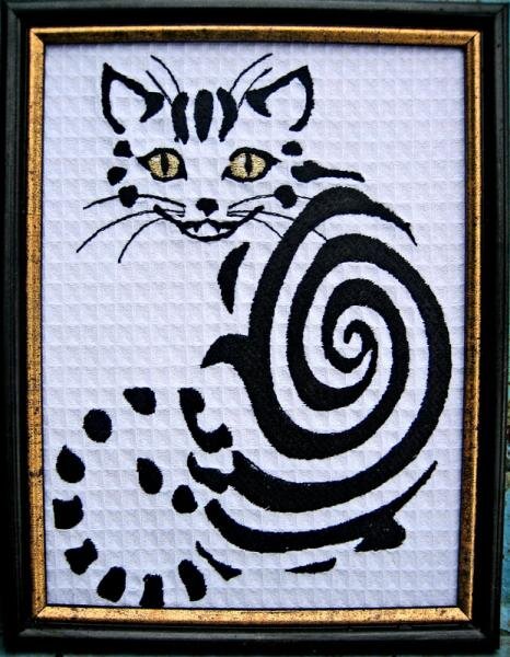 Кошка-спираль