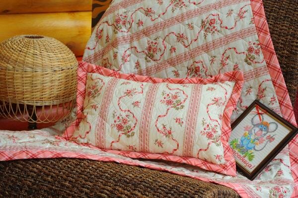 Комплект "Розовые банты"